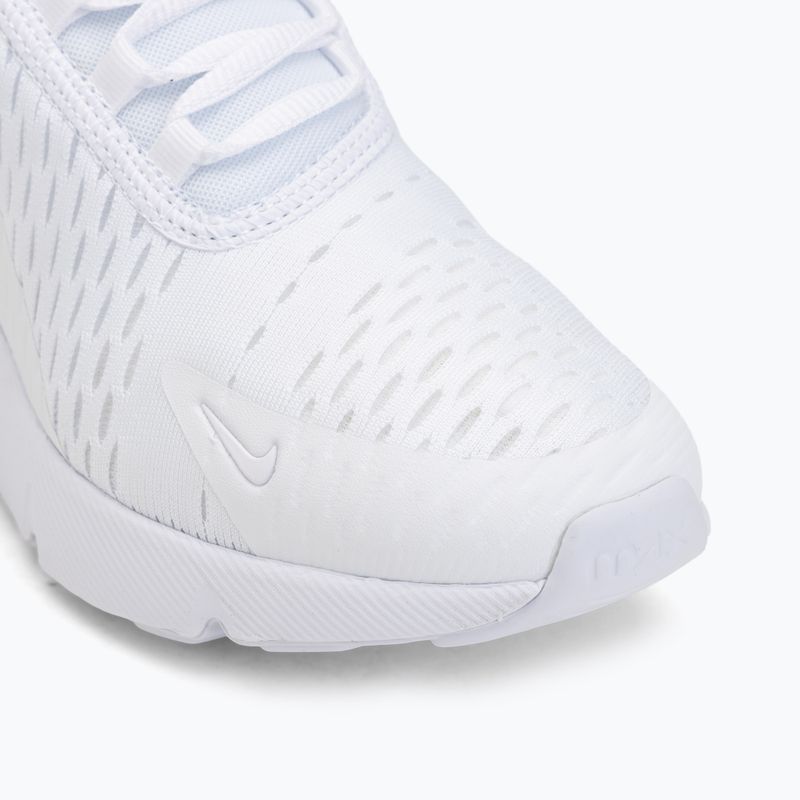 Dětské boty Nike Air Max 270 white/metallic silver/white 7