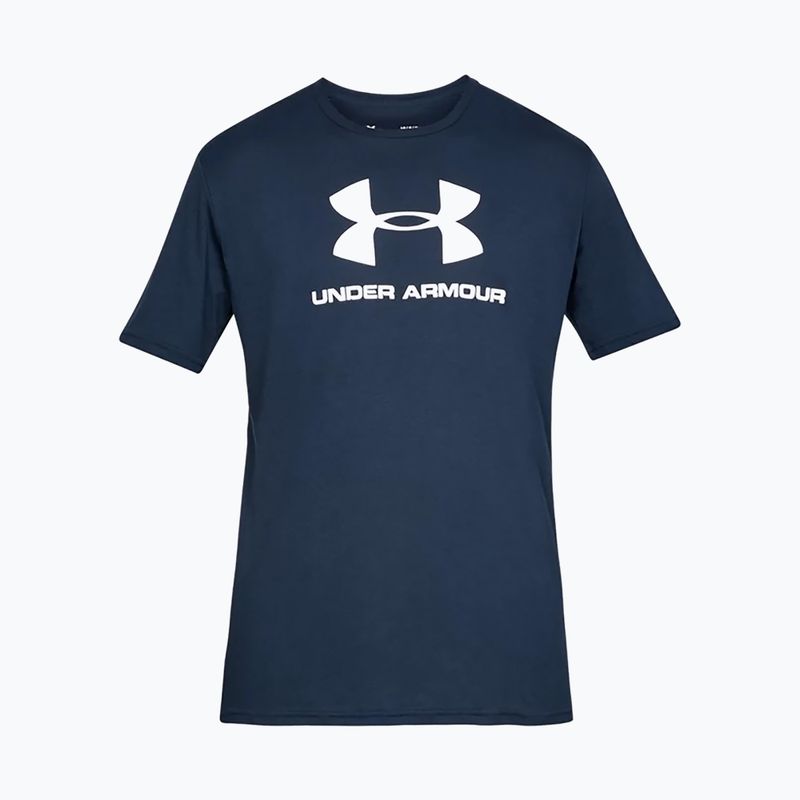 Under Armour UA Sportstyle Logo SS pánské tréninkové tričko tmavě modré 1329590