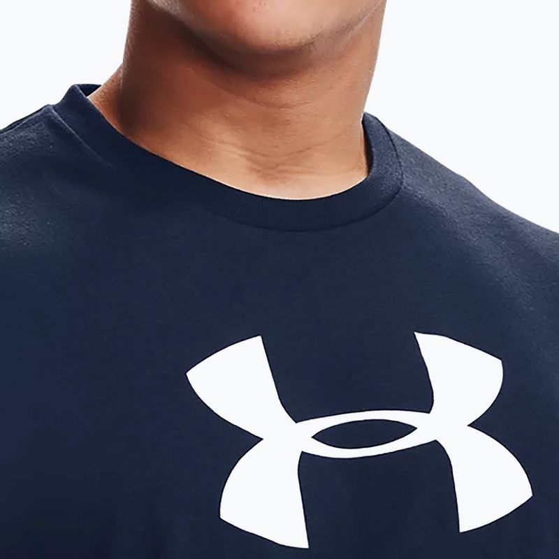 Under Armour UA Sportstyle Logo SS pánské tréninkové tričko tmavě modré 1329590 6