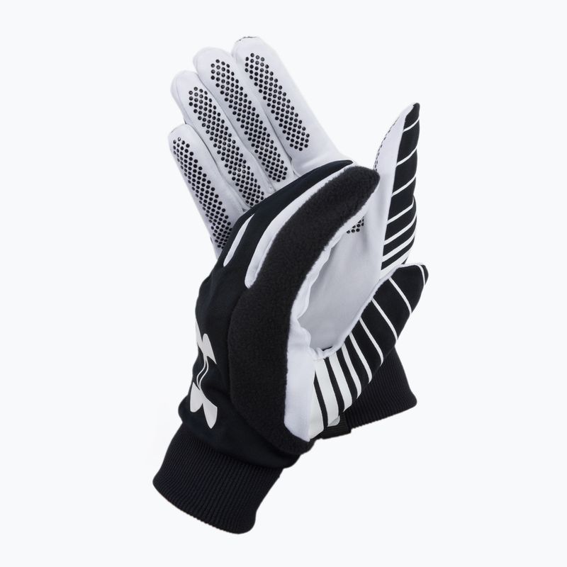 Under Armour Field Player'S 2.0 pánské fotbalové rukavice černobílé 1328183-001
