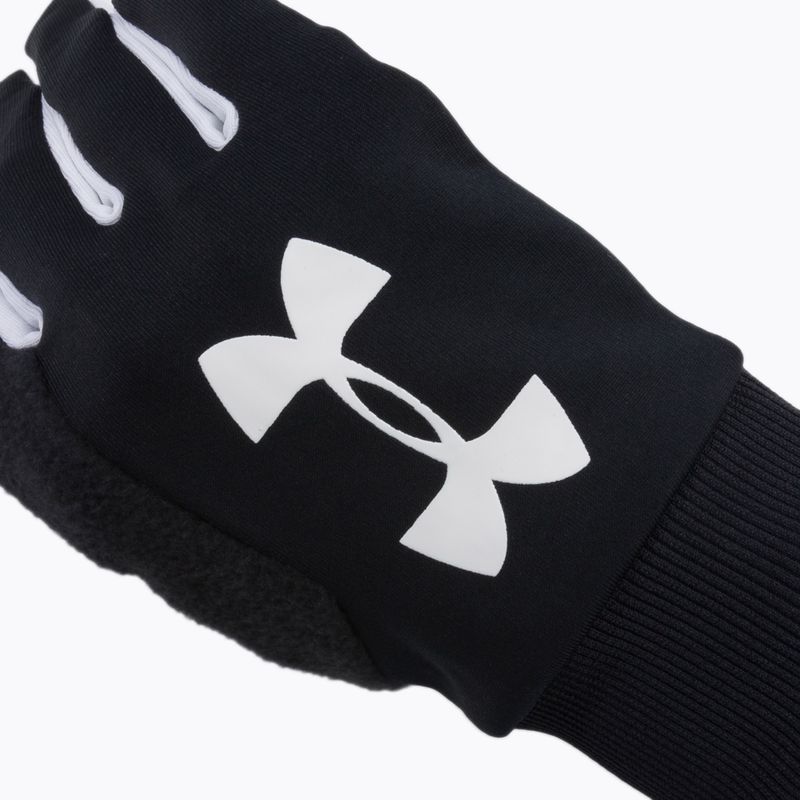 Under Armour Field Player'S 2.0 pánské fotbalové rukavice černobílé 1328183-001 4