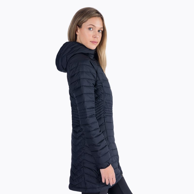 Columbia Powder Lite Mid dámská péřová bunda černá 1748311 2