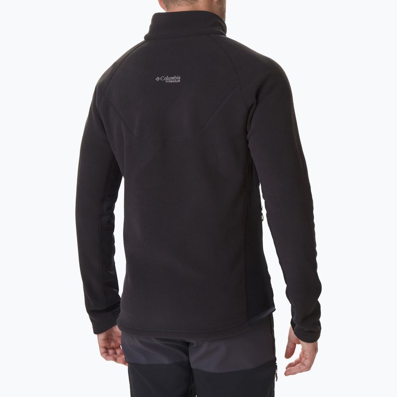 Pánská fleece mikina Columbia Titan Pass 2.0 II černá 1866422 3