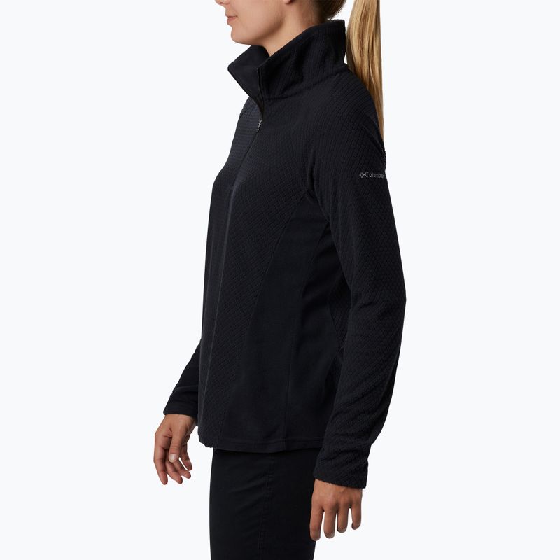 Dámská turistická mikina Columbia Glacial IV 1/2 Zip black 3