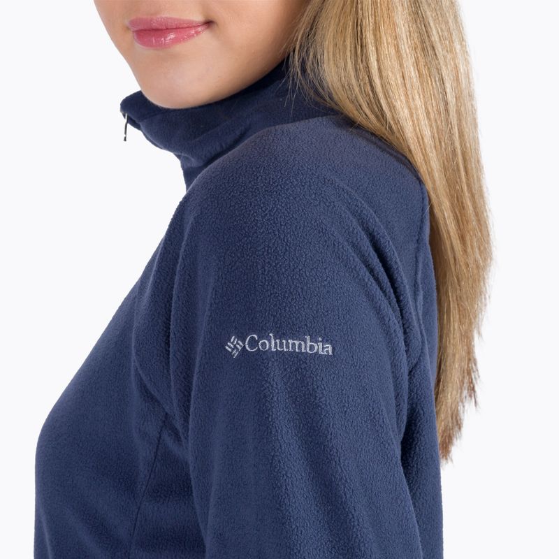 Dámská fleece mikina Columbia Glacial IV tmavě modrá 1802201 4