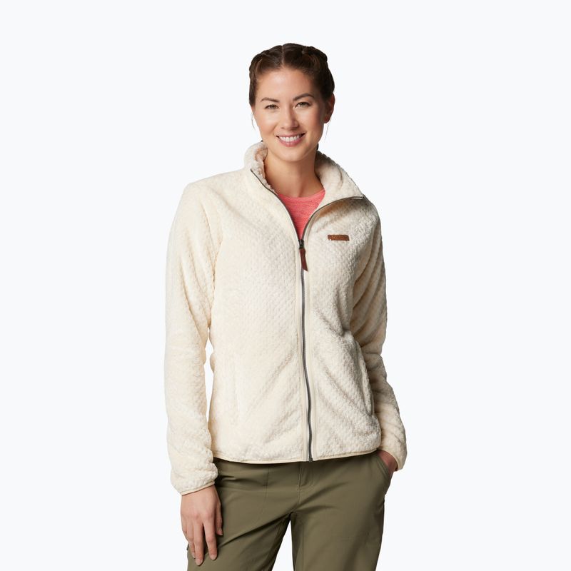 Dámská mikina Columbia Fire Side II Sherpa Full Zip chalk