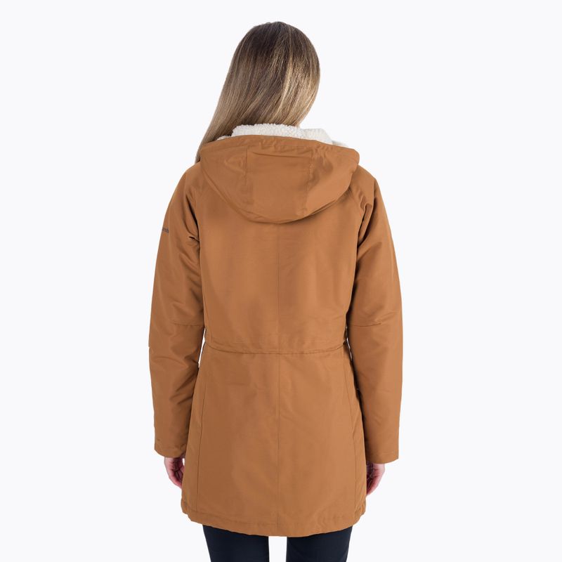 Dámská péřová bunda Columbia South Canyon Sherpa Lined hnědá 1859842 3