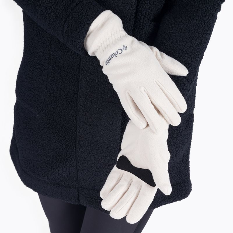 Dámské trekové rukavice Columbia Fast Trek béžové 1859941 3