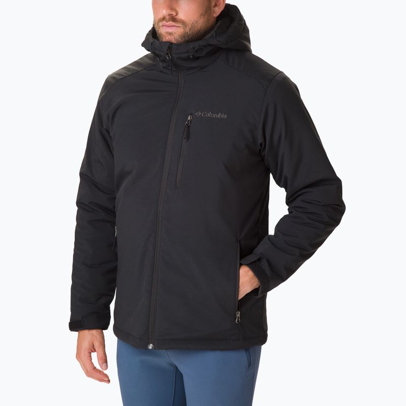 Pánská softshellová bunda Columbia Gate Racer Softshell černá 1557532 5