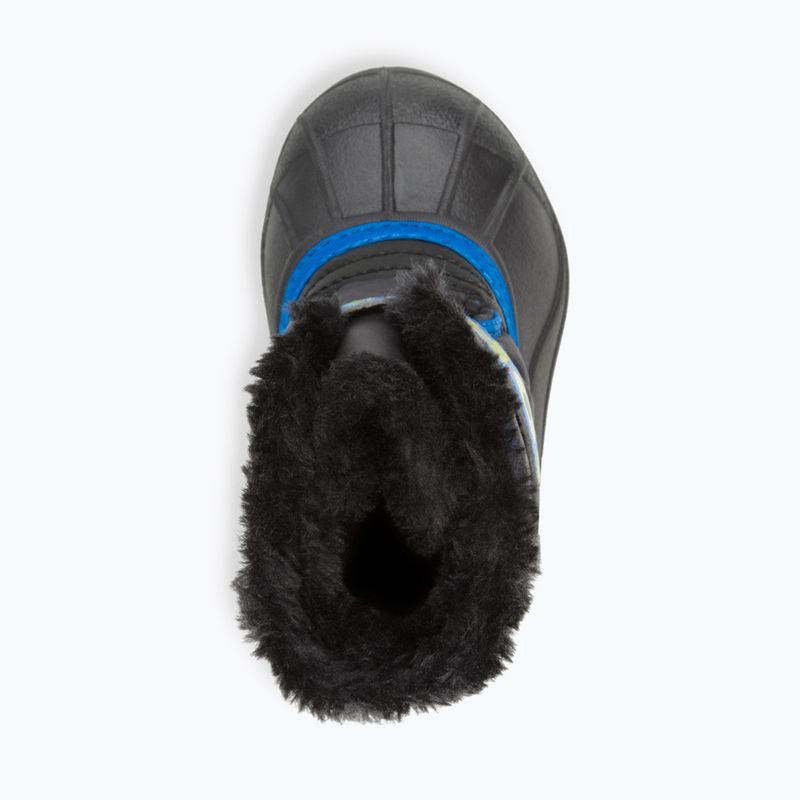 Dětské sněhule Sorel Snow Commander black/super blue 11