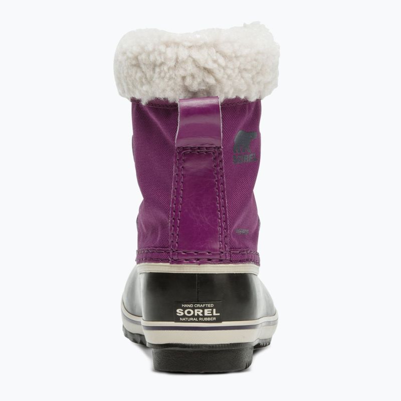 Dětské trekové boty Sorel Yoot Pac Nylon Wp wild iris/dark plum 9