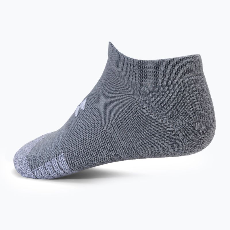 Under Armour Heatgear No Show sportovní ponožky 3 páry 1346755 3