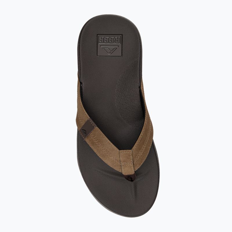 Pánské žabky Reef Cushion Phantom hnědo-černá RF0A3FDIBTN 6