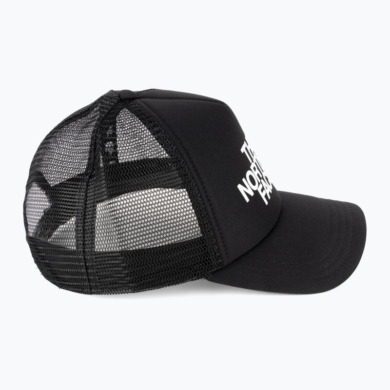 The North Face TNF Logo Trucker baseballová čepice černá NF0A3FM3KY41 2