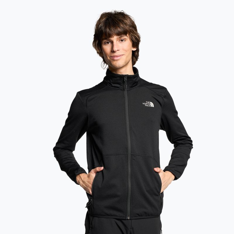 Pánská fleece mikina The North Face Quest FZ černá NF0A3YG1JK31