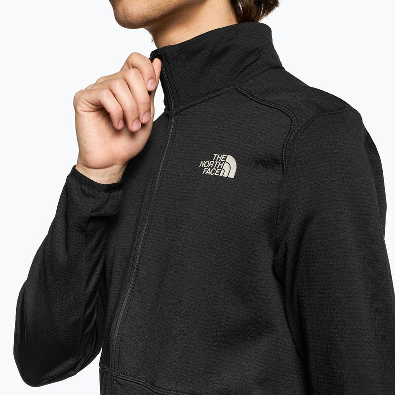 Pánská fleece mikina The North Face Quest FZ černá NF0A3YG1JK31 4