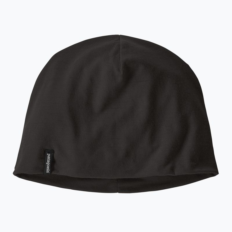 Zimní čepice Patagonia Overlook Merino Wool Liner Beanie black