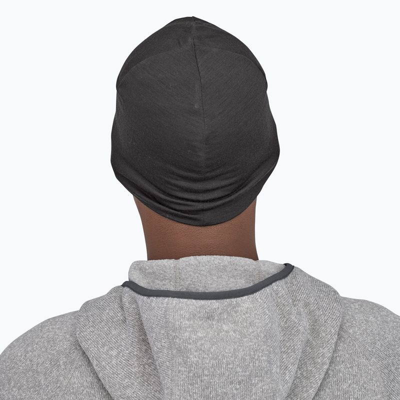 Zimní čepice Patagonia Overlook Merino Wool Liner Beanie black 3