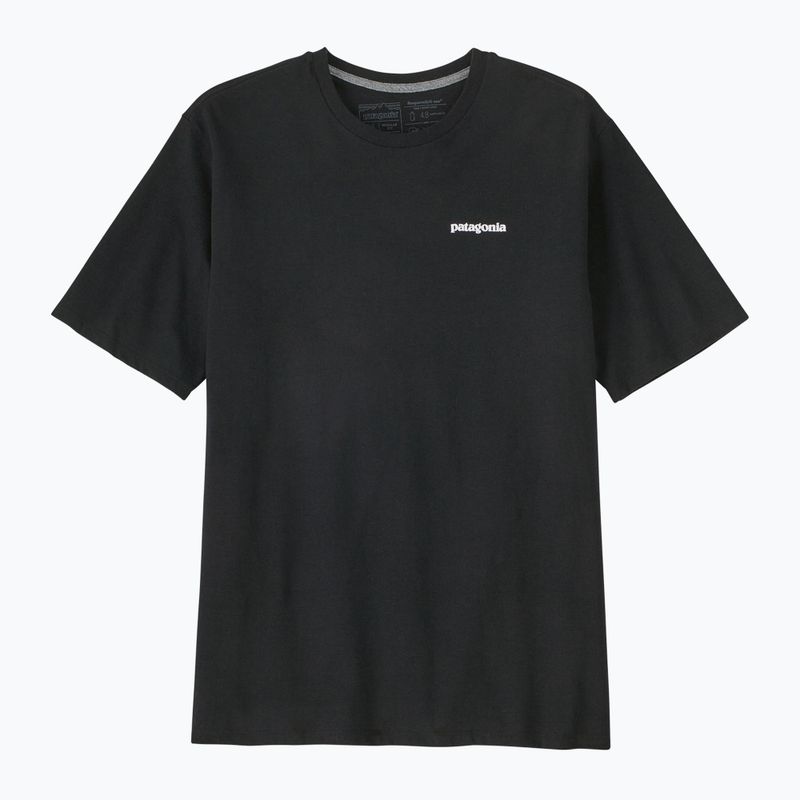 Pánské trekingové tričko Patagonia P-6 Logo Responsibili-Tee black 5