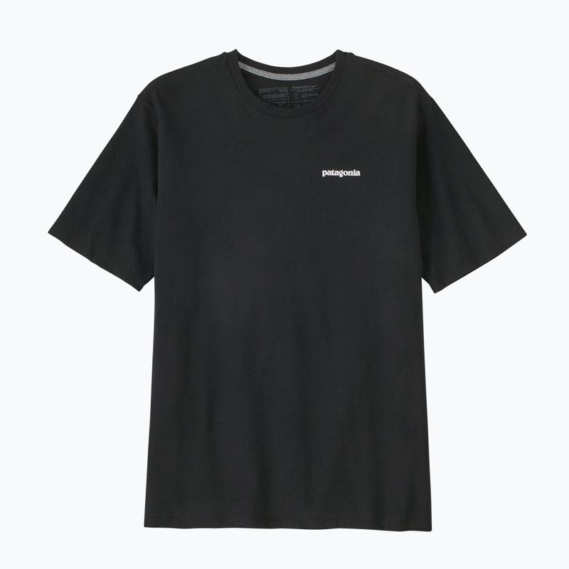 Pánské trekingové tričko Patagonia P-6 Logo Responsibili-Tee black 5