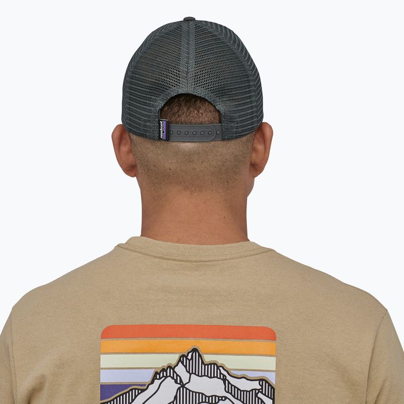 Kšiltovka Patagonia P-6 Logo LoPro Trucker forge grey 4