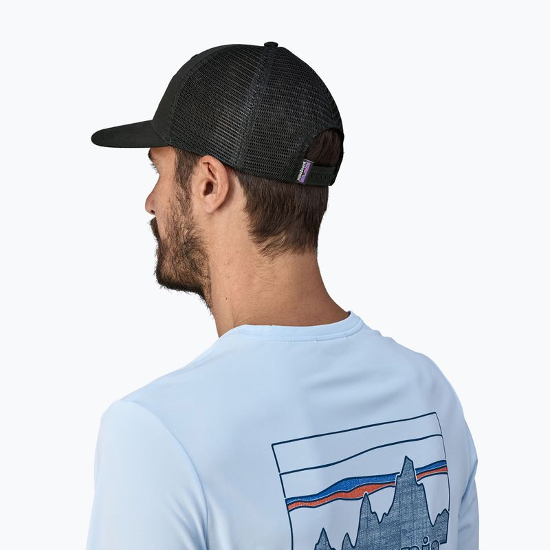 Kšiltovka Patagonia P-6 Logo Trucker black 4
