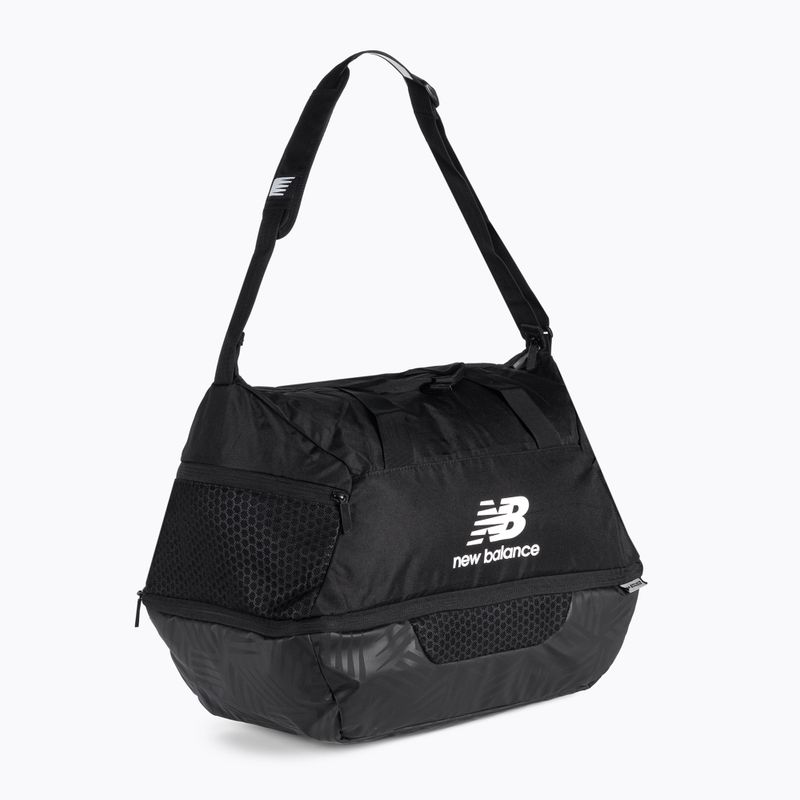 Tréninková taška New Balance Team Base Holdall černo-bílá NBBG93909GBKW 2