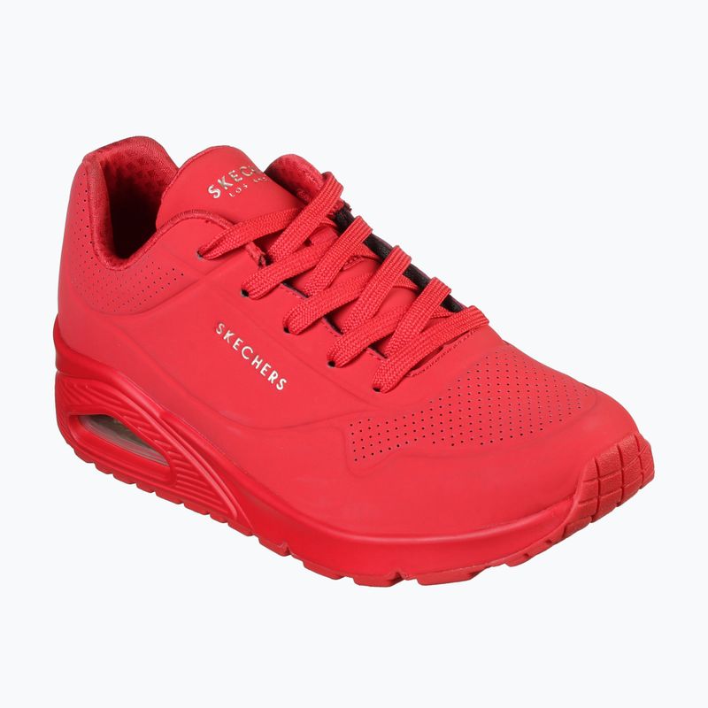 Dámské boty SKECHERS Uno Stand On Air red