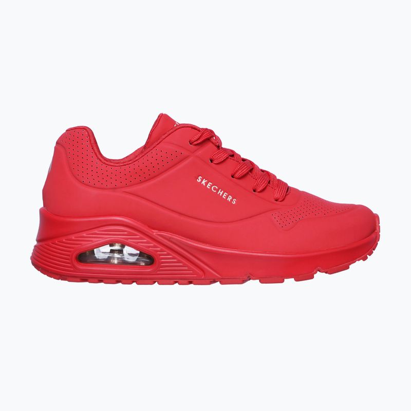 Dámské boty SKECHERS Uno Stand On Air red 2