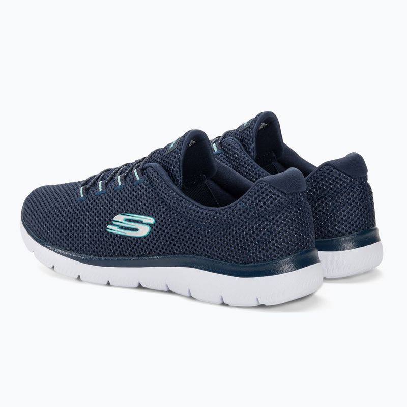 Dámská tréninková obuv SKECHERS Summits navy/light blue 3