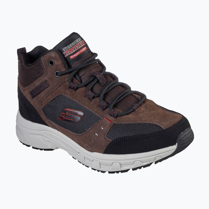 Pánská treková obuv SKECHERS Oak Canyon Ironhide chocolate 7