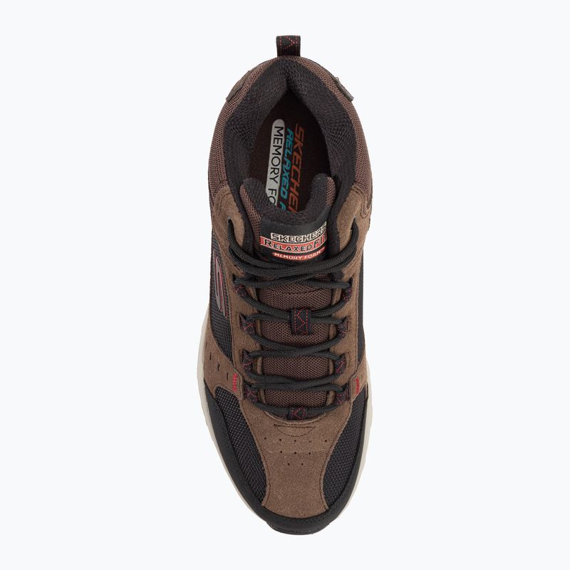 Pánská treková obuv SKECHERS Oak Canyon Ironhide chocolate 6