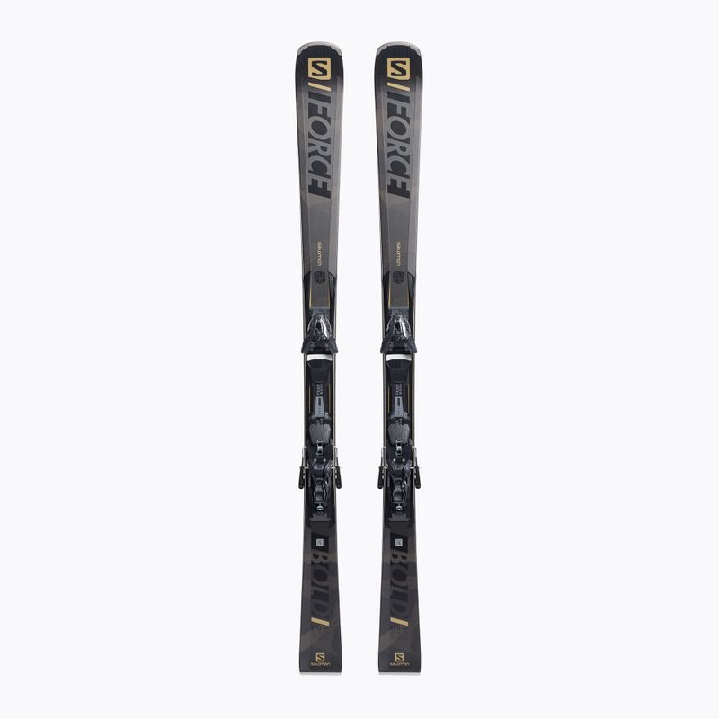Salomon S Force Ti Bold + Z12 sjezdové lyže černé L41675400