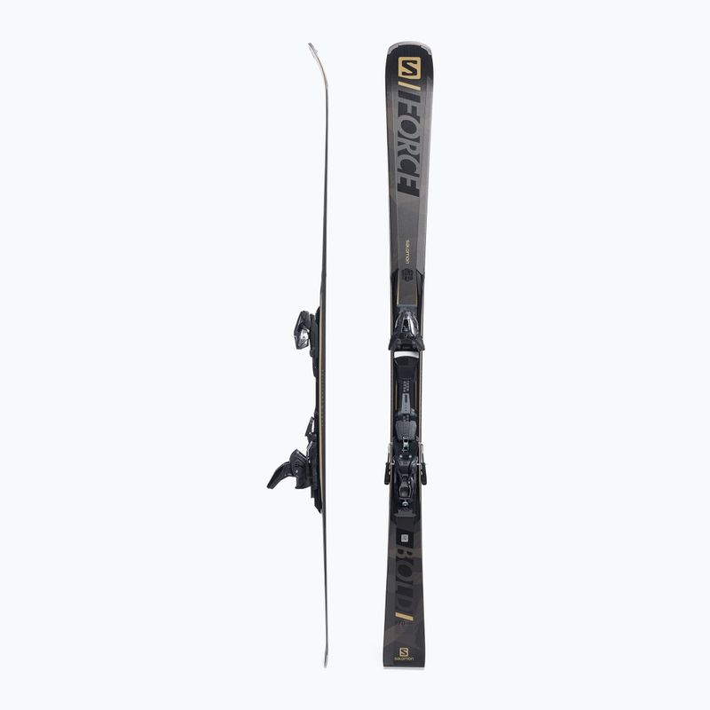 Salomon S Force Ti Bold + Z12 sjezdové lyže černé L41675400 2