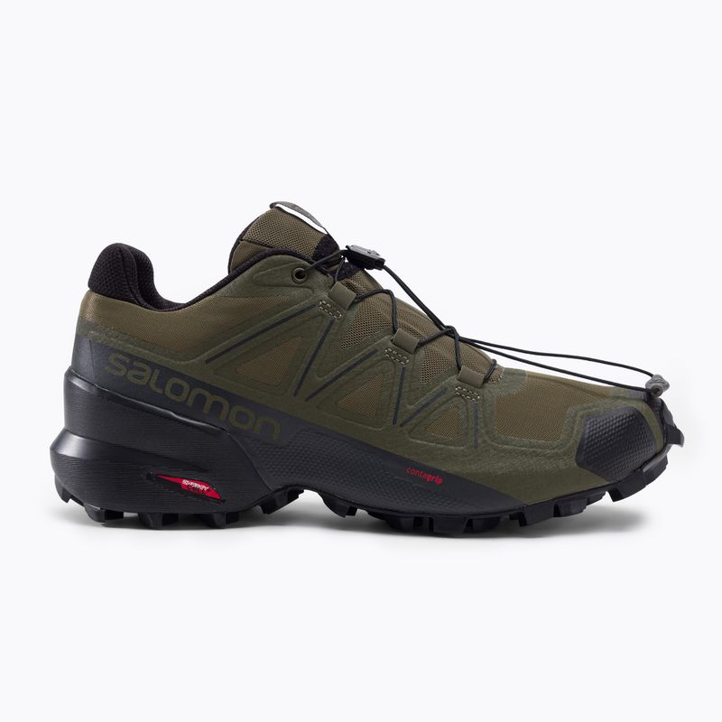 Pánská trailová obuv Salomon Speedcross 5 Wide green L40981300 2