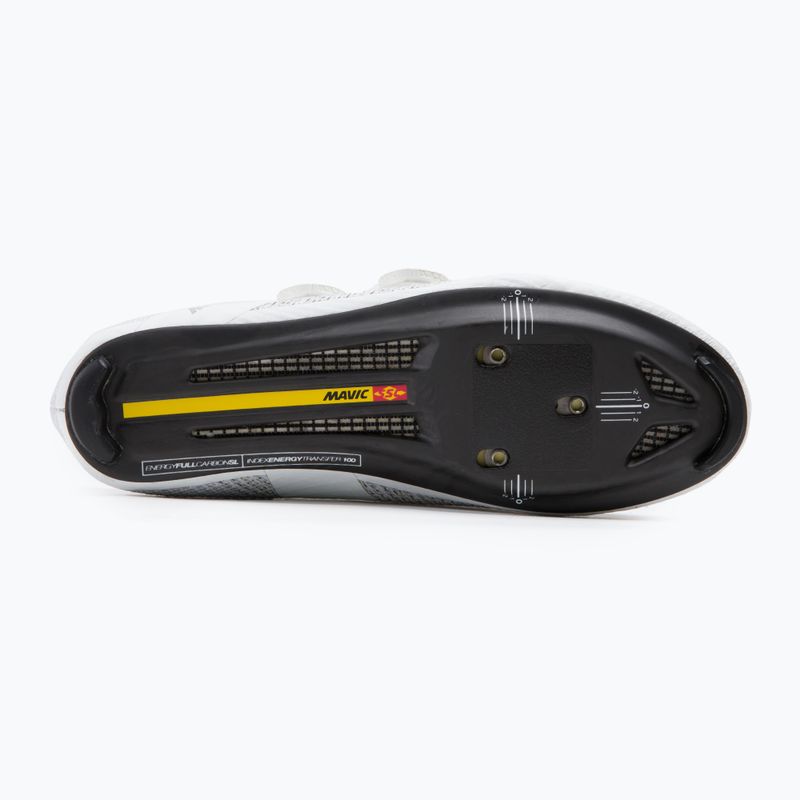Cyklistická obuv Mavic Tretry Cosmic Ultimate III bílá L41128300 5