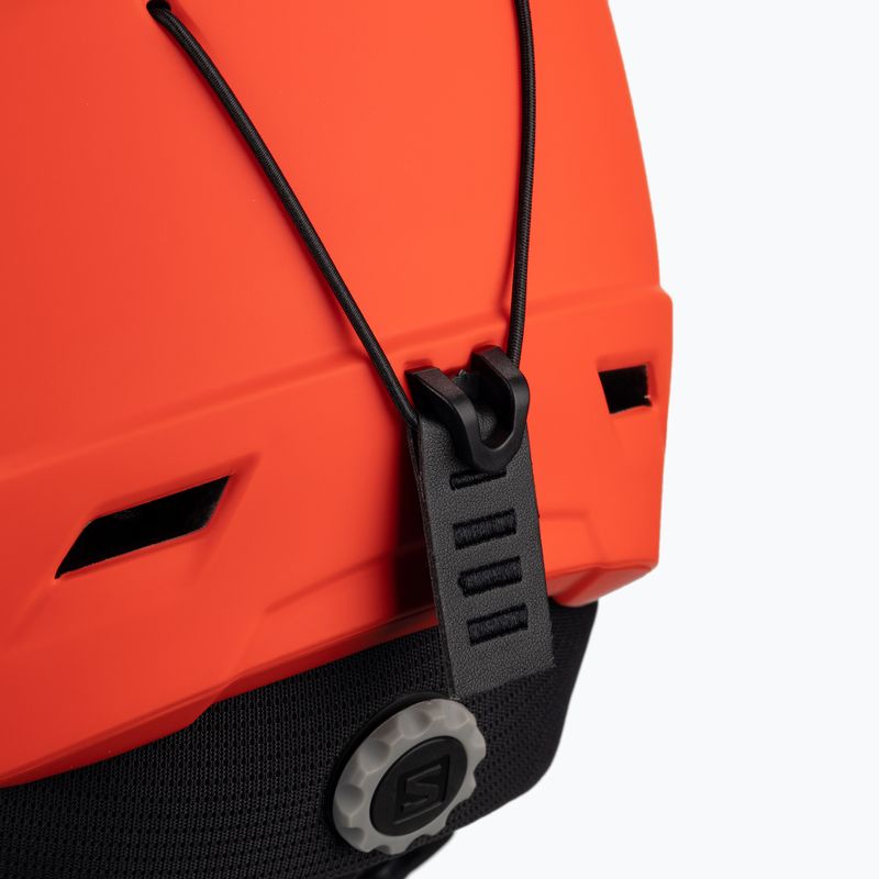 Pánská lyžařská helma  Salomon Pioneer Lt červená L41160000 6