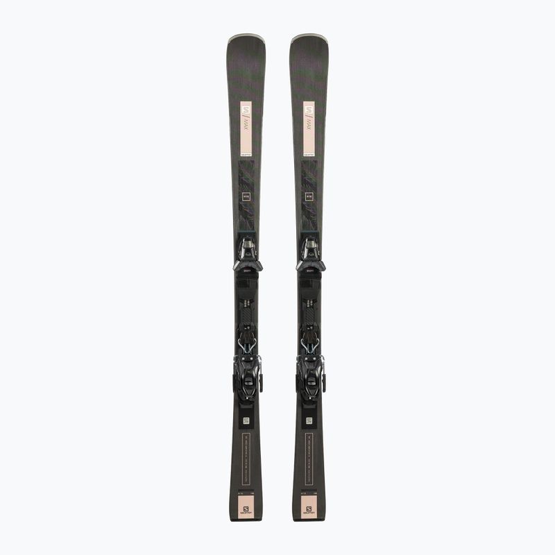 Dámské sjezdové lyže Salomon S/Max W 10 černé + M11 GW L41135000/L4113210010