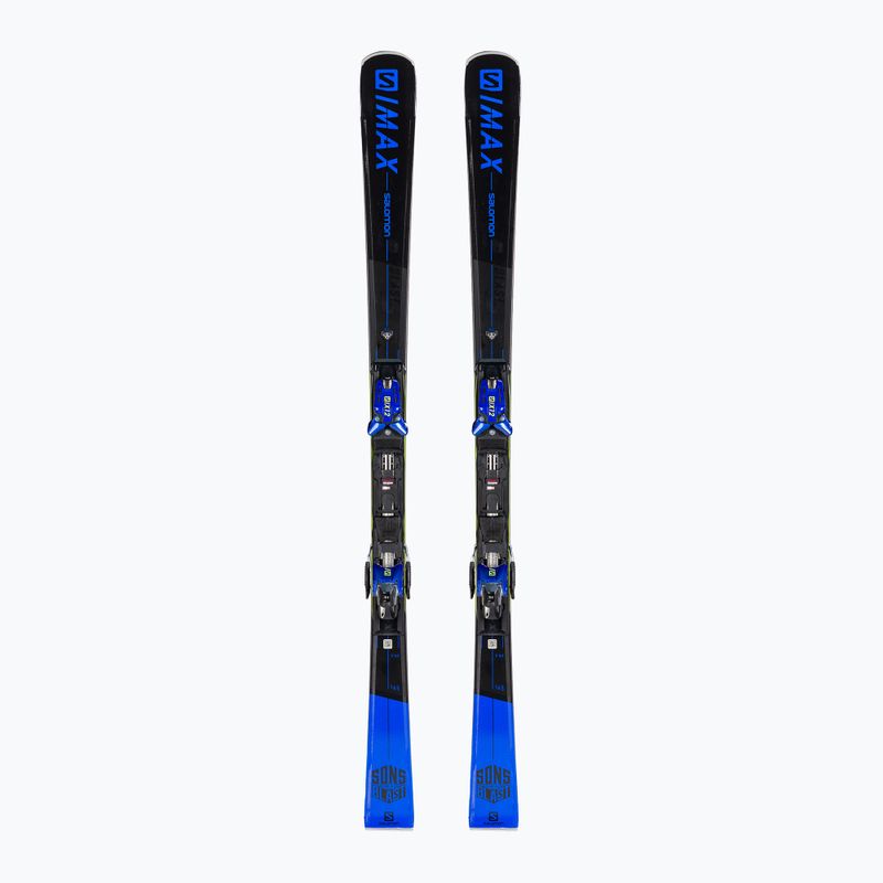 Pánské sjezdové lyže Salomon S/Max Blast + X12 Tl GW černé L41134100/L4113150002