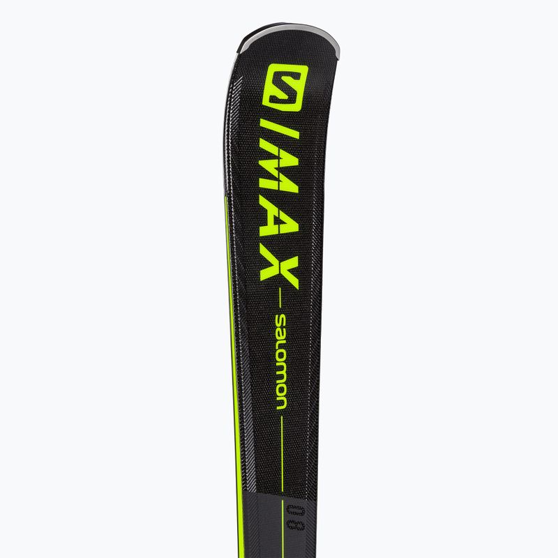 Pánské sjezdové lyže Salomon S/Max 8 šedé + M11 GW L41134400/L4113200010 6
