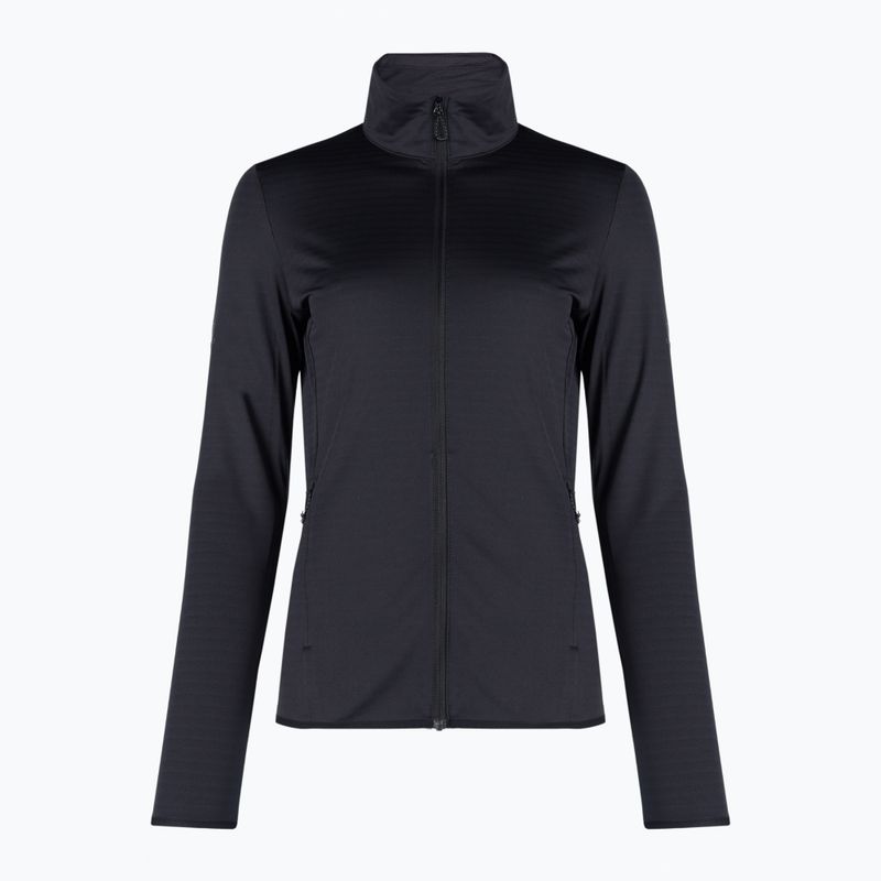 Dámská fleece mikina Salomon Outrack Full Zip Mid černá LC1358200