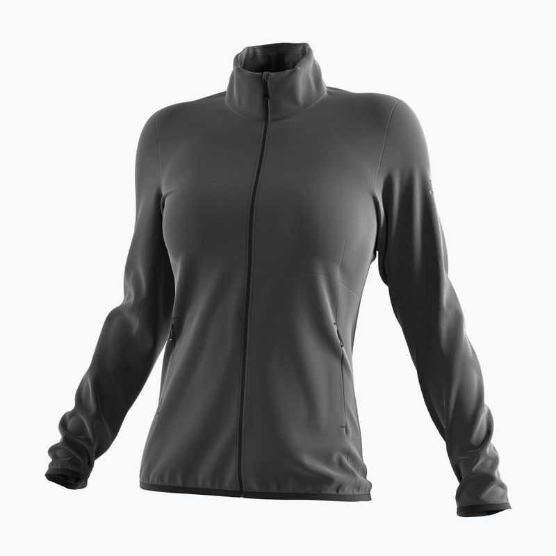 Dámská fleece mikina Salomon Outrack Full Zip Mid černá LC1358200 5