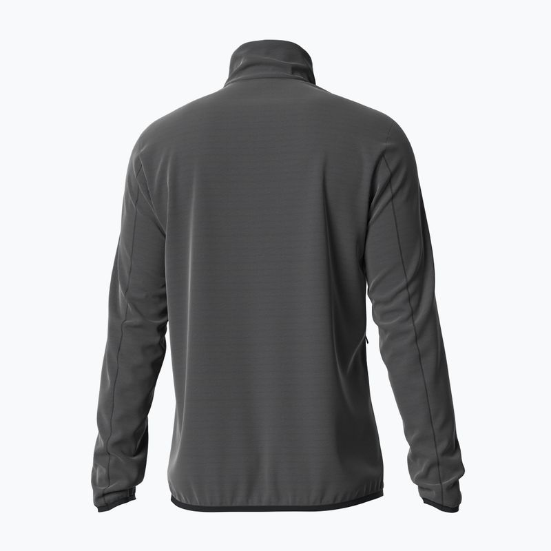 Pánská fleece mikina Salomon Outrack Full Zip Mid černá LC1369200 3