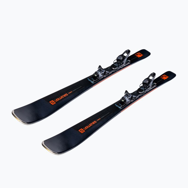 Pánské sjezdové lyže Salomon Stance 80 černé + M 11 GW L41493700/L4146900010 4