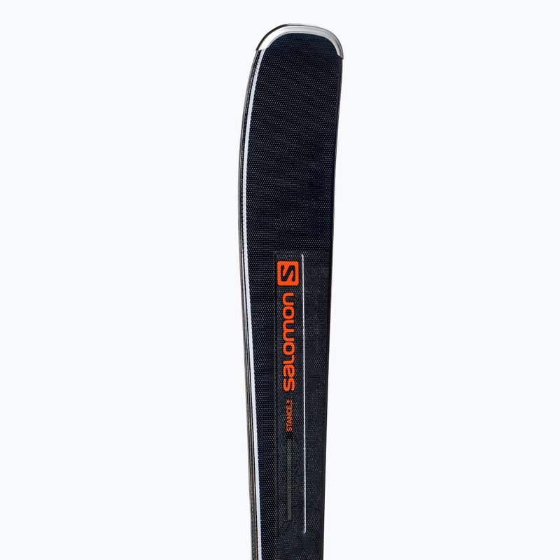 Pánské sjezdové lyže Salomon Stance 80 černé + M 11 GW L41493700/L4146900010 8