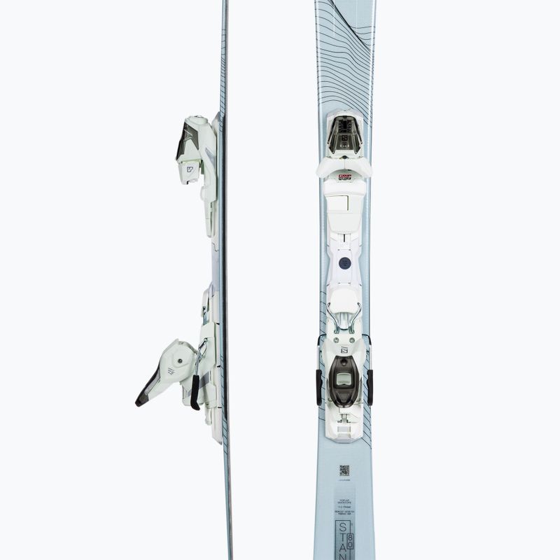 Dámské sjezdové lyže Salomon Stance W80 bílé + M10 GW L41494000/L4113260010 4