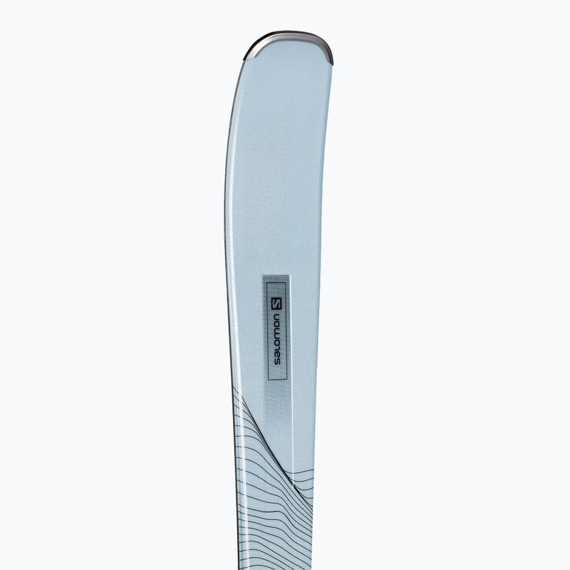 Dámské sjezdové lyže Salomon Stance W80 bílé + M10 GW L41494000/L4113260010 6