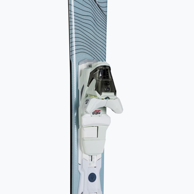 Dámské sjezdové lyže Salomon Stance W80 bílé + M10 GW L41494000/L4113260010 7