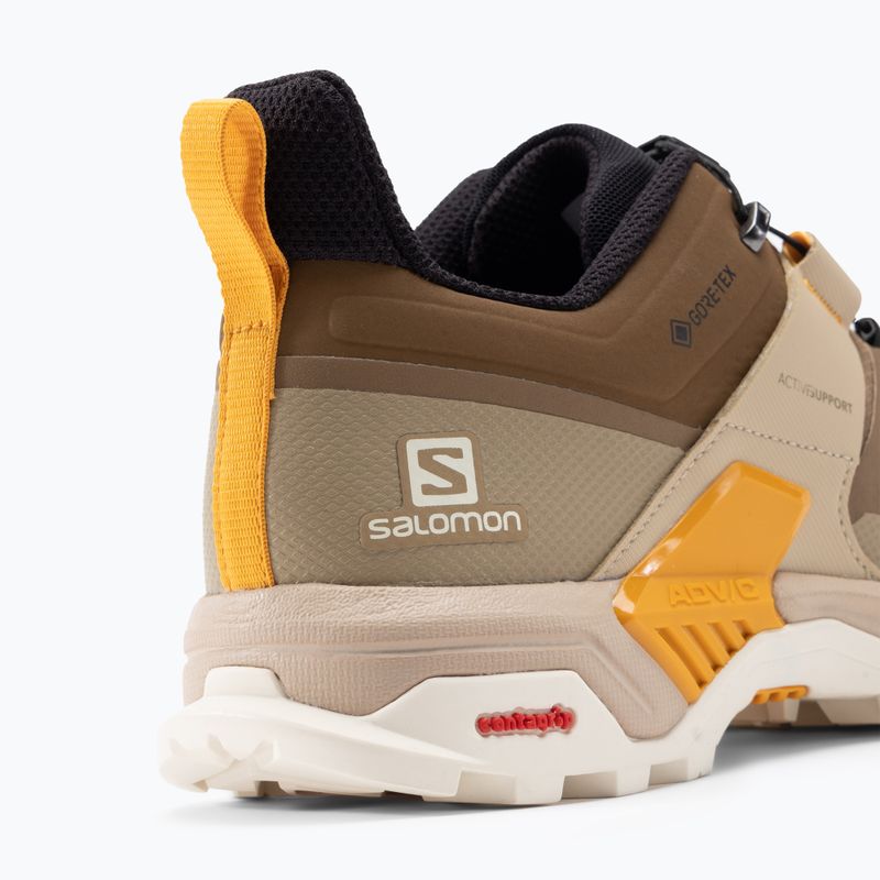Pánská trekingová obuv Salomon X Ultra 4 GTX hnědá L41445600 8
