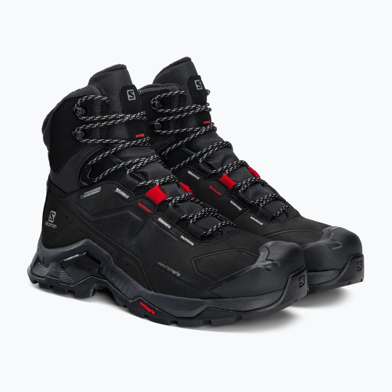 Trekingová obuv Salomon Quest Winter TS CSWP černe L41366600 4